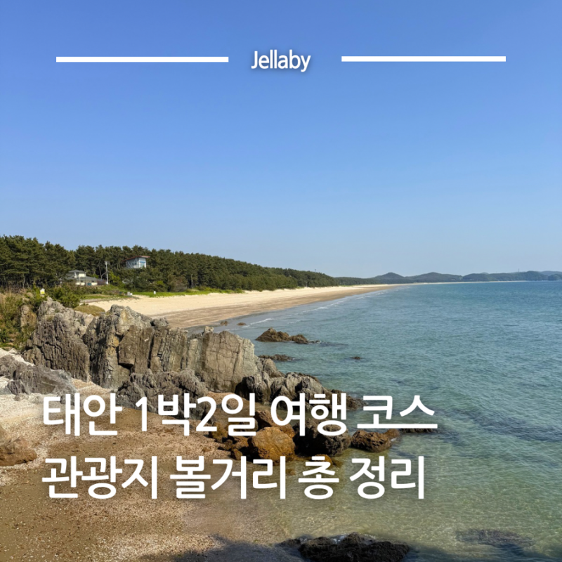 충남 태안 안면도 가볼만한곳 태안 여행코스 볼거리 1박2일 총 정리