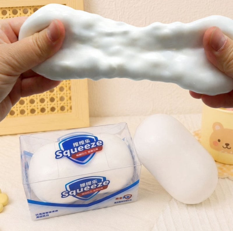 크런치 말랑이 종류 ( 망고, 땅콩 , 버터 , 메론빵, 비누, 호호호빵 )