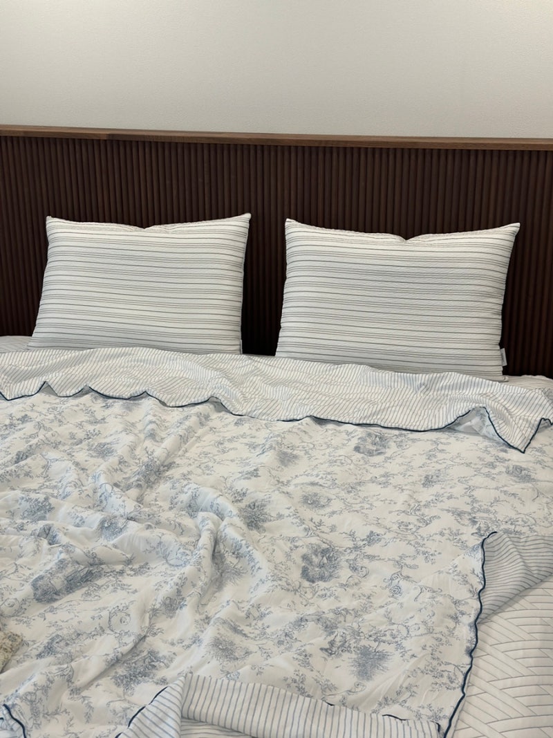 신혼부부 여름침구 추천 로라애슐리 모달100 냉감 이불