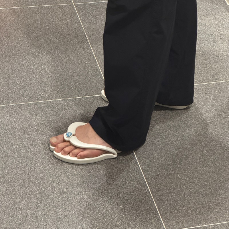 시에라디자인 넉다운 플립플랍 화이트 L size SIERRA DESIGNS Knockdown Flipflop L / N4263SSD41
