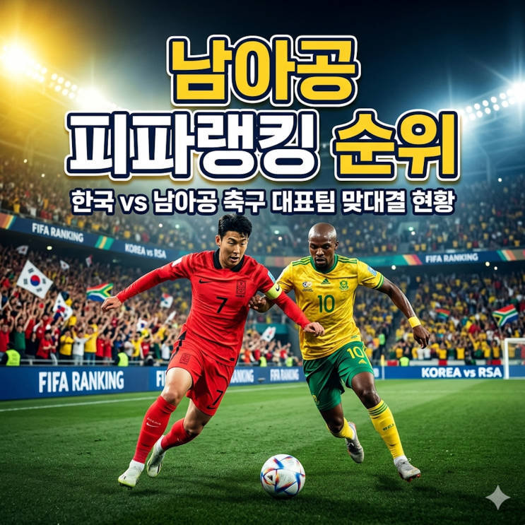 <b>남아공 피파랭킹</b> 순위 축구, A조 최약체 맞다!