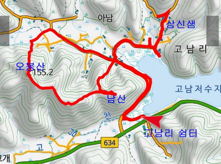 고남저수지 사진 2