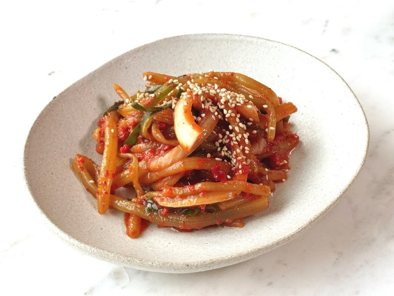 여름 김치, 고구마순김치 담그는 법 아삭한 고구마줄기 김치 고구마줄기 요리