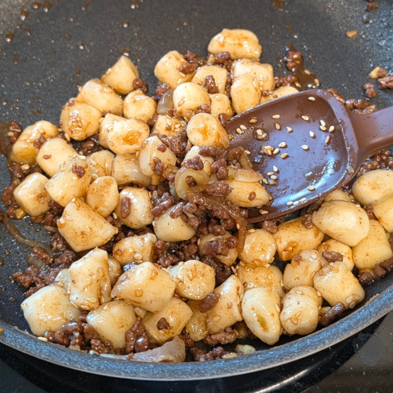 아이 간식 추천! 궁중떡볶이 만들기 간장떡볶이 레시피