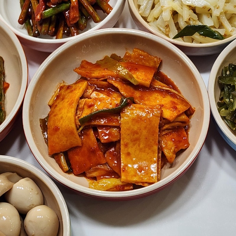 매콤 오뎅볶음 레시피 류수영 어묵볶음 황금레시피