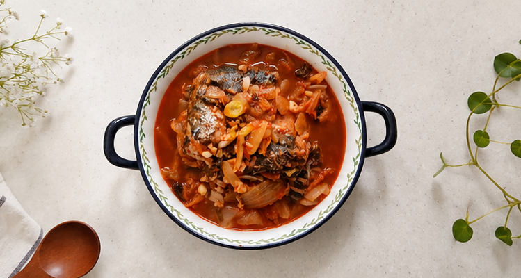 고등어통조림김치찜 묵은지로 만드는 밥도둑 반찬
