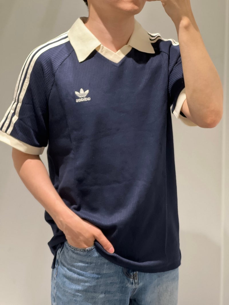 아디다스 반팔티 추천 코디 쉬운 와플 폴로 직접 입어봄