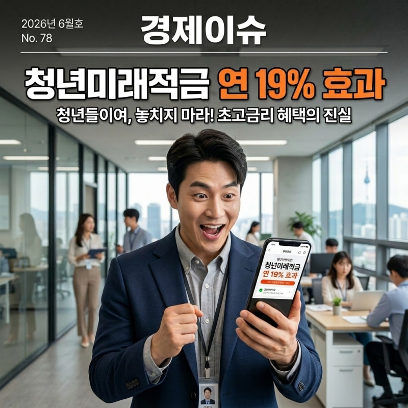6월 22일 출시 청년미래적금 조건 단점 완벽 정리