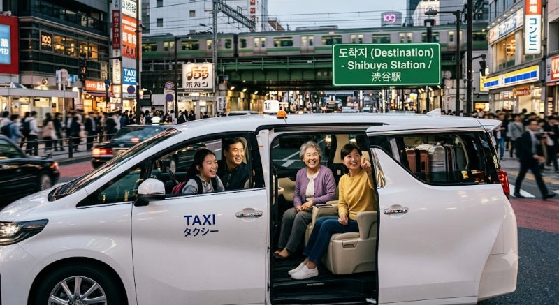 "3~4인이면 전철보다 이득?" 일본 여행 필수 택시 앱 4대장 총정리!