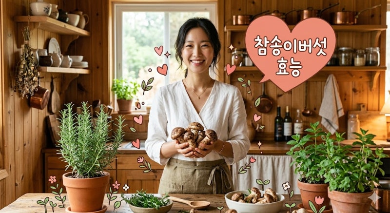 참송이버섯 효능