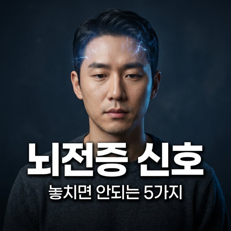 뇌전증 증상 무심코 넘긴 5가지 조용한 전조 신호와 대처법