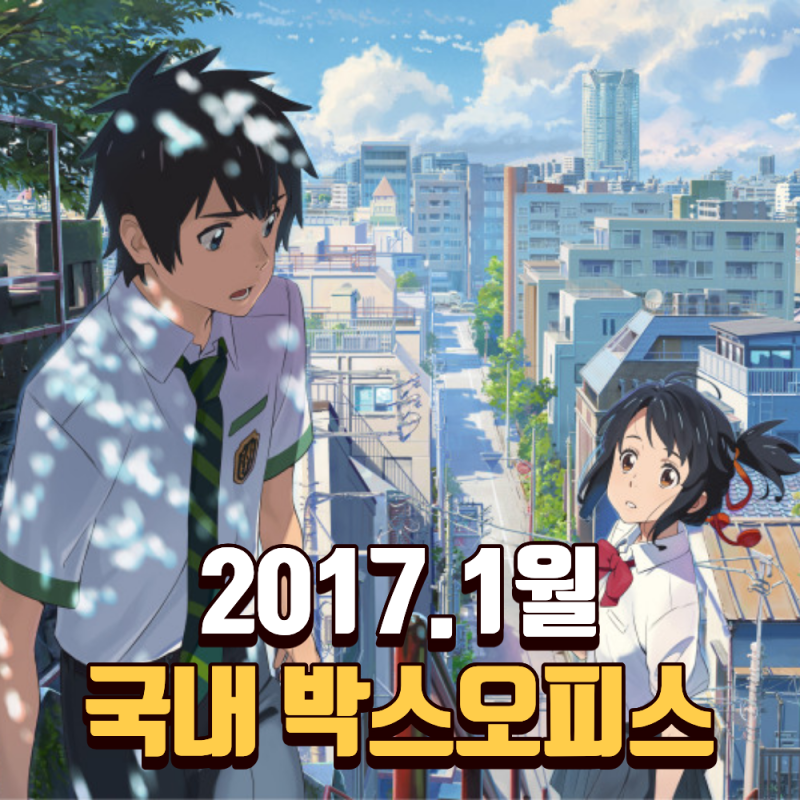 2017.1월 - 일본 애니메이션의 재부흥을 이끈 신카이 마코토 감독의 <너의 이름은.>