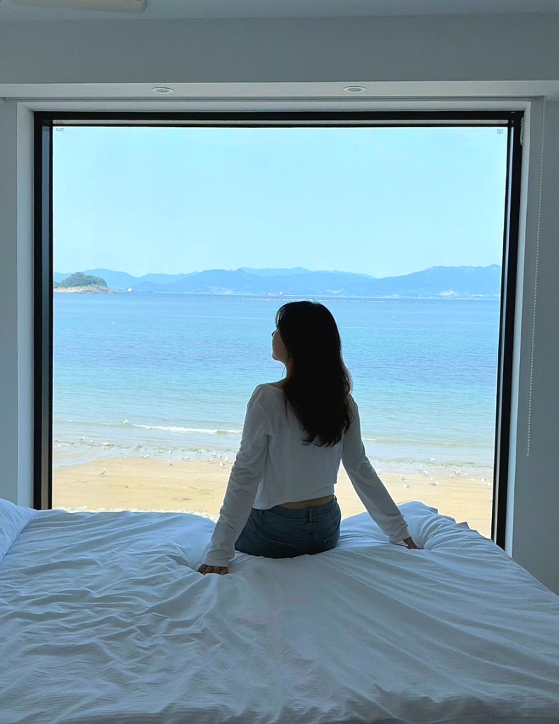 [여수] 오션뷰 + 수영장 + 바베큐까지 가능한 여수 펜션 추천 '여수밤바다펜션' (내돈내산)