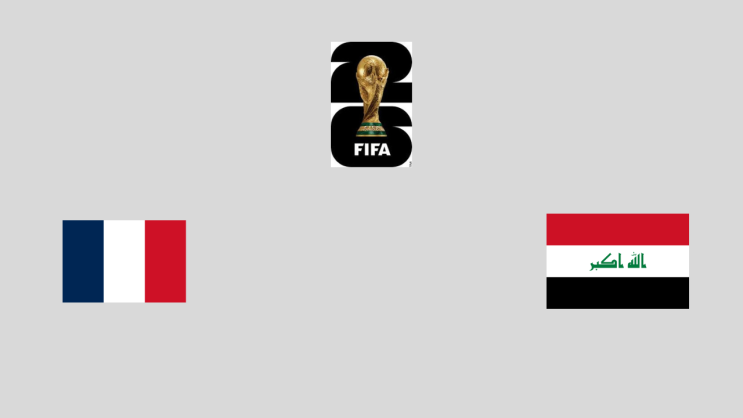 [2026 FIFA 월드컵]조별리그 I조 프랑스vs<b>이라크</b>