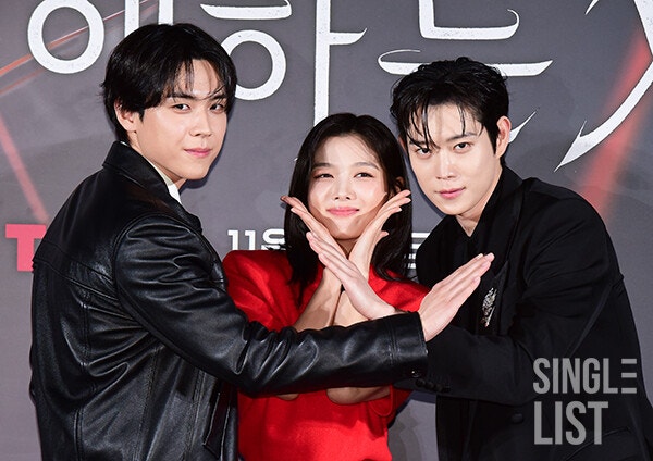 김도훈, 허남준·고윤정 쓰리샷, 세 배우의 은밀한 우정