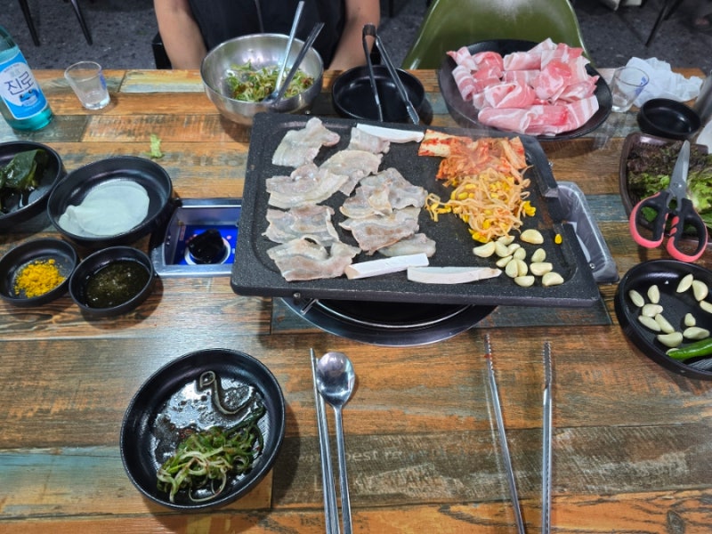 거창 현지인 맛집 착한꽃대패 가성비 좋은 대패삼겹살 후기