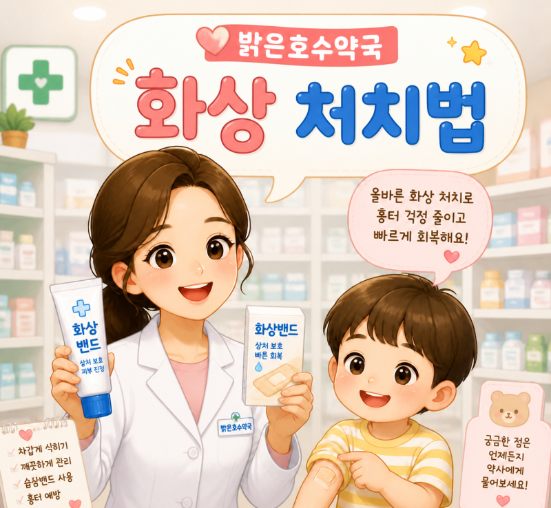 [화상대처법] 약국 화상 연고부터 재생, 흉터 연고까지 육아하는 엄마 약사가 알려주는 화상 ....