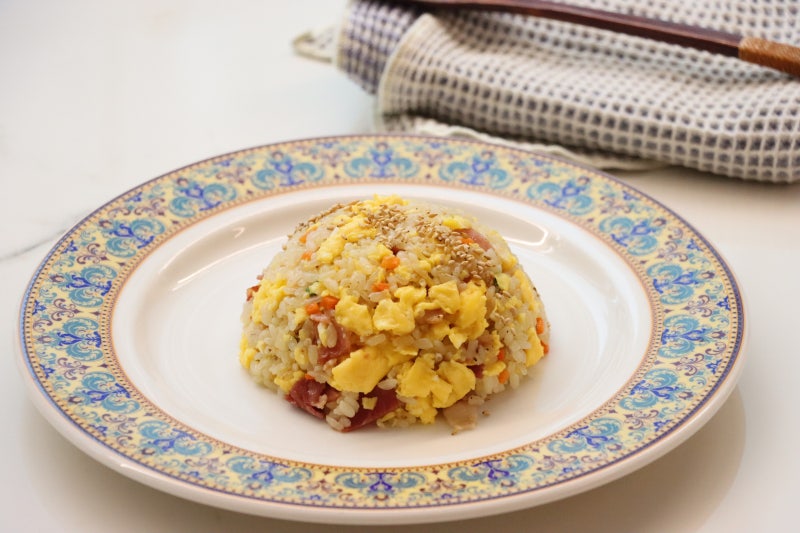 베이컨 야채볶음밥 레시피 간단한 계란볶음밥 만들기