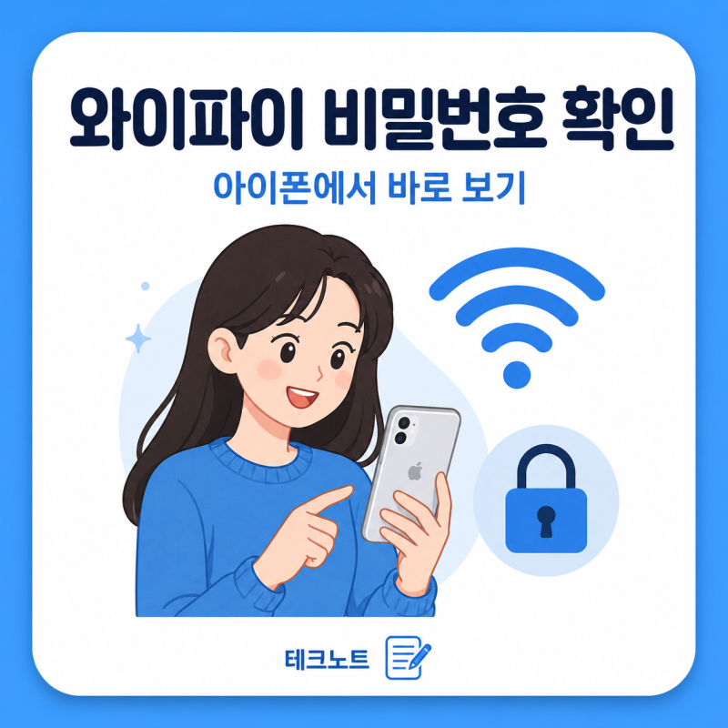 아이폰 와이파이 비밀번호 확인 방법 아이패드 공유까지