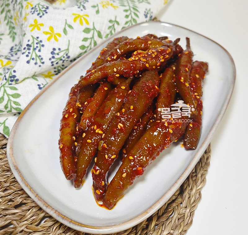 고추장아찌무침 만드는 법 짜지 않게 무치는 황금 레시피