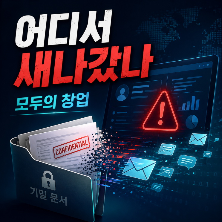 <b>모두의 창업</b>, <b>정보 유출</b> 내부 원인 왜 더 심각할까?