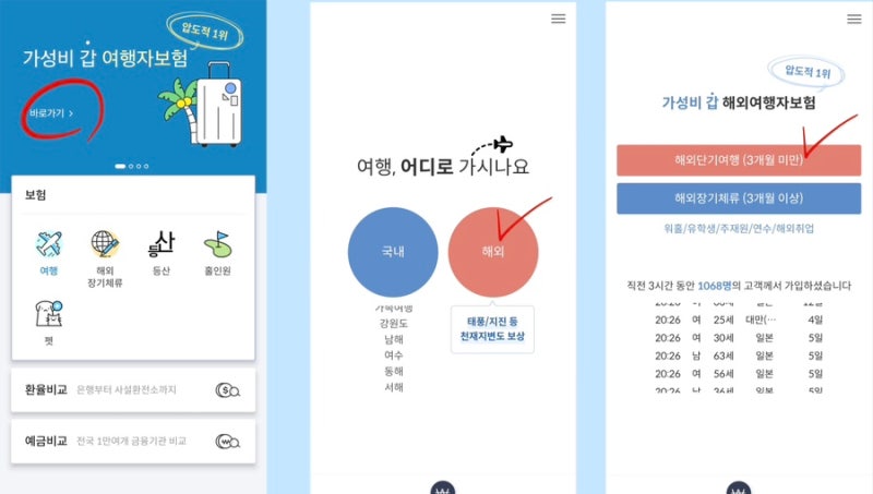 [일본] 여행자보험 가입 ㅣ 가입방법 추천보험 마이뱅크 할인쿠폰