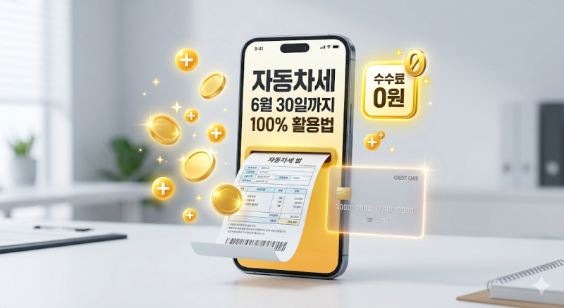 자동차세 납부 기간·카드 납부 방법 총정리 — 6월 30일까지 안 내면 어떻게 될까