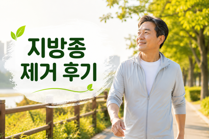 전주 지방종 제거 수술 후기｜비용·조직검사 결과·회복과정 실제 기록