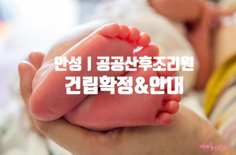 복지ㅣ안성시 공공산후조리원 건립 확정! 산모 지원 확대