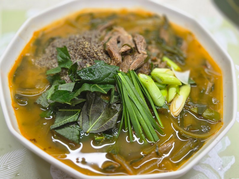 염소냄새 안나게 녹차염소탕 맛있게 끓이는법 염소탕 황금레시피