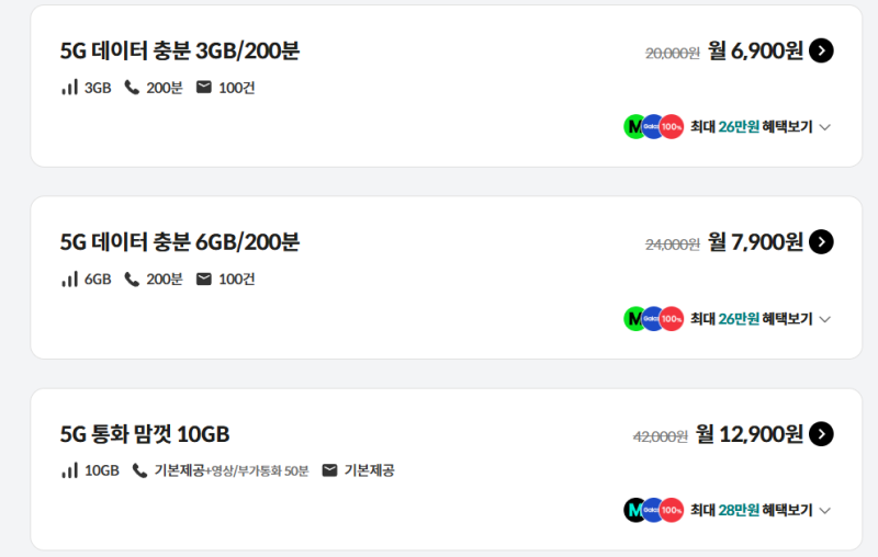 알뜰폰요금제 추천 KT M모바일 셀프 개통 방법까지 한 번에 정리