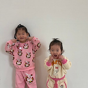 베베드피노 베이비 키즈  상하복 원피스 85 90 100 110 사이즈 실착 사이즈표