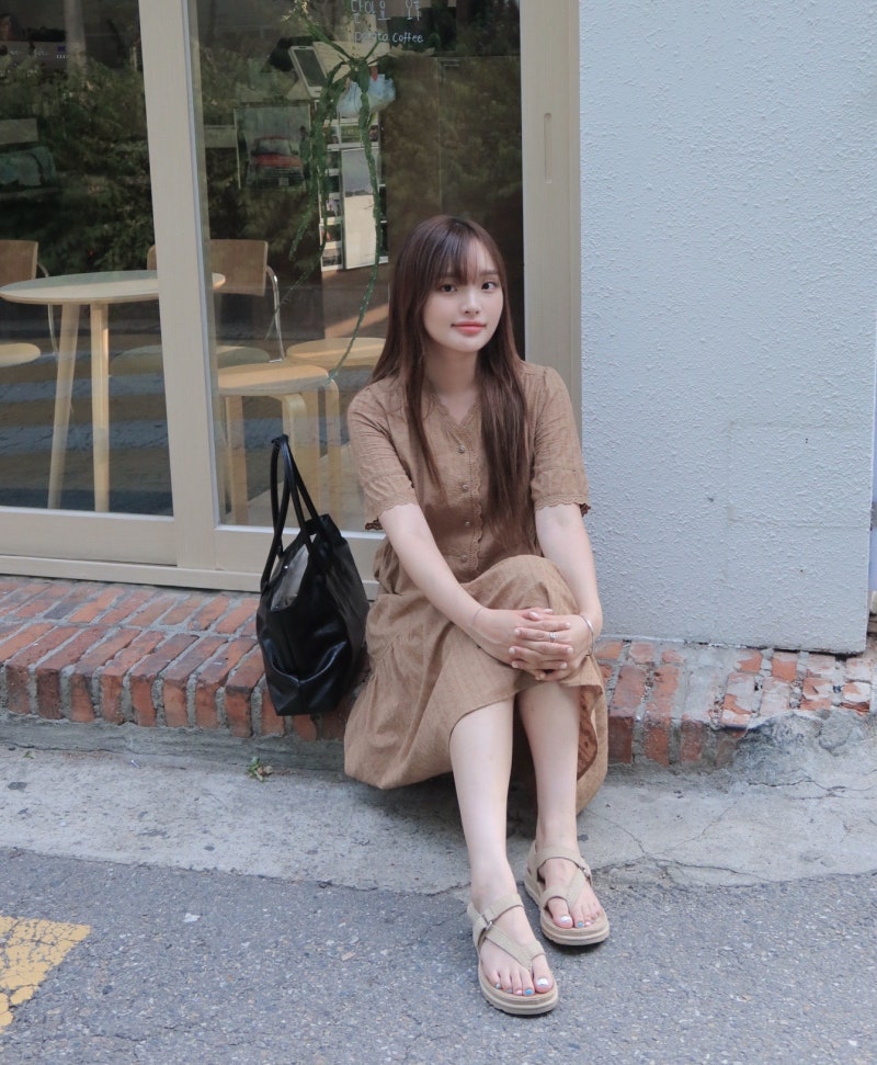 여름 원피스 추천! 지센 페미닌 데일리룩 여행룩 편하고 시원한 코디