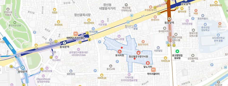 본고향맛집 동묘점 사진 5