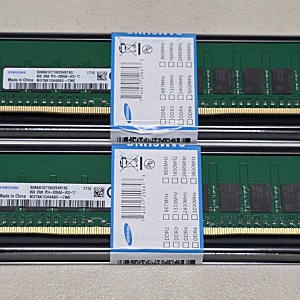 RAM.PC4 |  삼성 DDR4 8G PC4-3200AA  x 2   (알리 구매 금지)