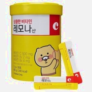 레모나 상큼한 비타민C 30포 - 수용성 비타민 보충의 제형 특징과 원리 분석