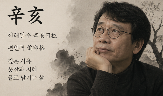 유시민 작가 사주 해설: 신해일주 편인격의 비밀