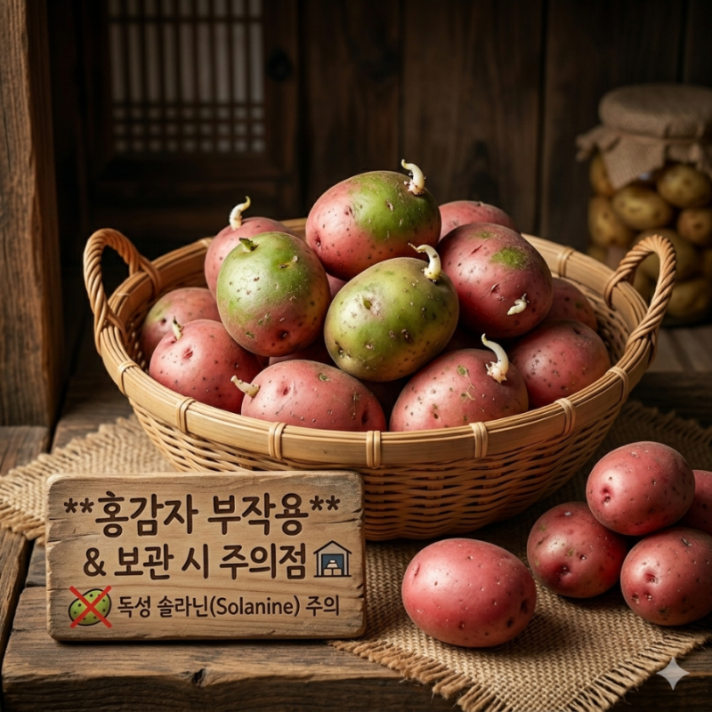 홍감자 효능 5가지 홍감자 부작용 및 보관시 주의점