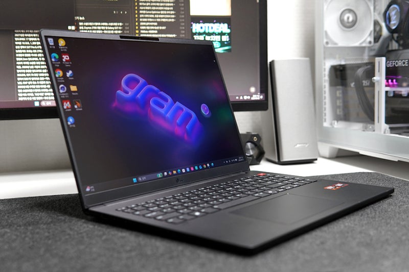 LG 그램북 16U55U, 최신 AMD AI CPU 탑재 노트북 성능 확인 및 실사용 후기
