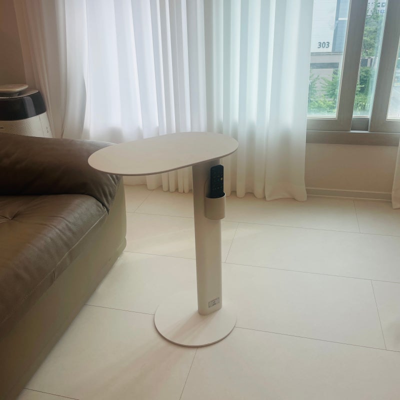 [ALUA OVAL SIDE TABLE] 소파 또는 침대 옆 빈 공간 '알루아 모듈 협탁(사이드테이블)'으로 달라졌어....