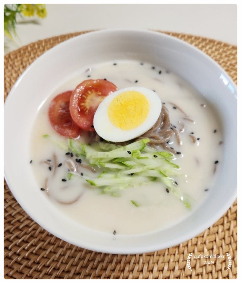 백태 콩국수 만들기, 고소한 콩국물 만드는법 메주콩 삶는 시간