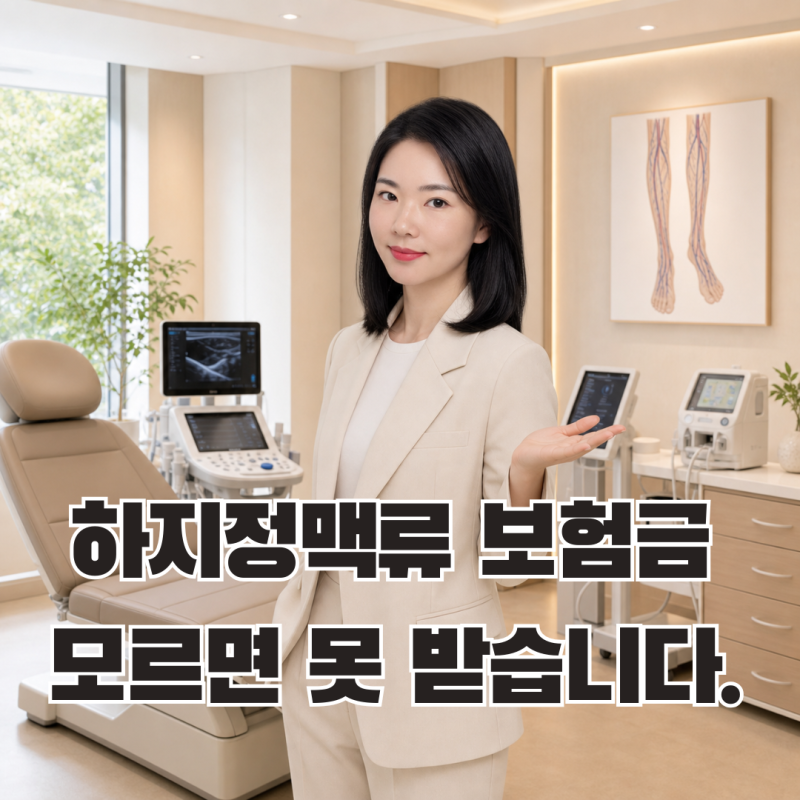 하지정맥류 수술비 보험금 받는 진짜 방법