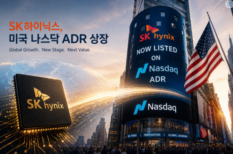 <b>SK하이닉스</b> 미국 <b>ADR 상장</b> 심사 발표