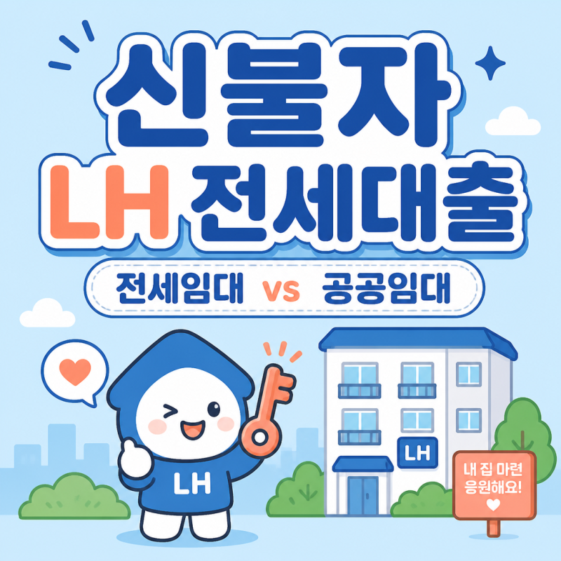 신불자 LH 전세대출 전세임대 vs 공공임대 뭐가 유리?
