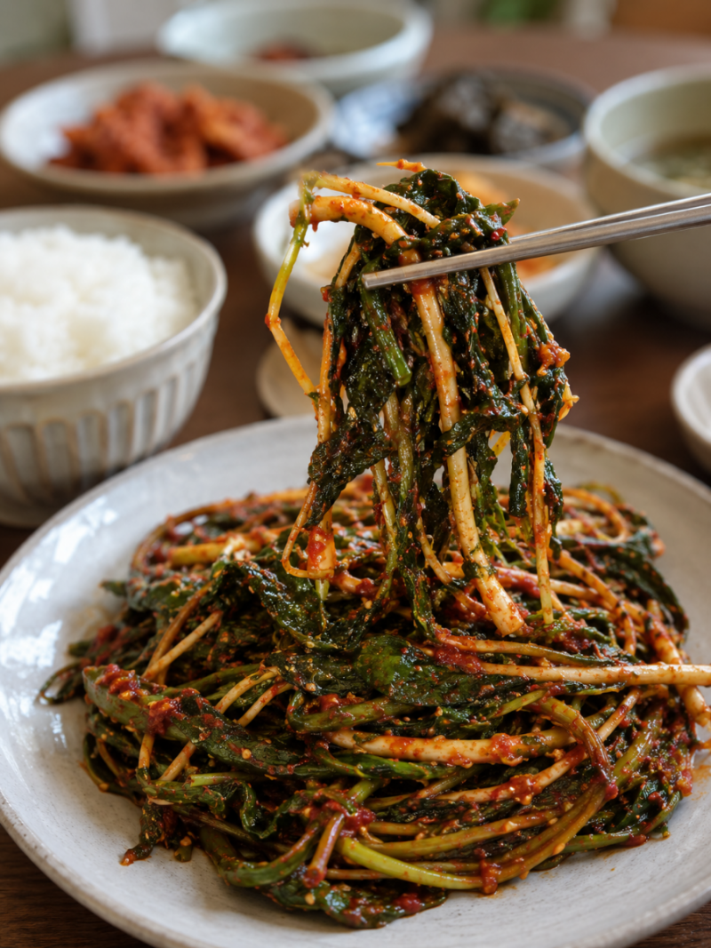 고들빼기김치 담는법, 쓴맛은 얼마나 빼야 할까? 1kg 양념 비율 정리