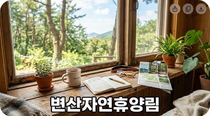 변산자연휴양림 예약 꿀팁 및 객실 명당 총정리