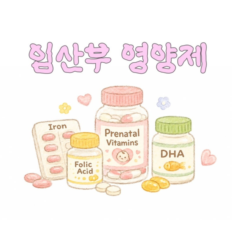 임산부 영양제 복용 시기와 순서, 엽산과 철분제는 언제 먹어야 할까?