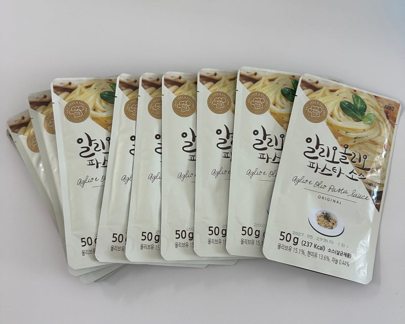 코스트코 파스타소스로 알리오올리오 만들어 먹기