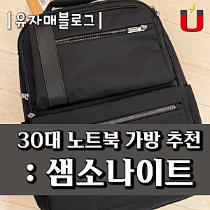 30대 남성 노트북 가방 : 샘소나이트 백팩, AS 수선