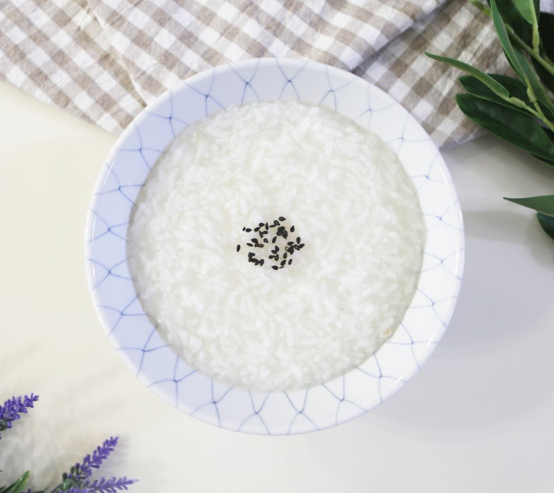 쌀로 흰죽 끓이는 법 장염죽 만들기